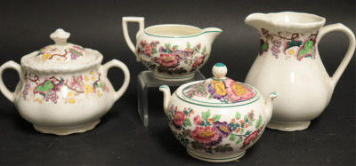 Group Florally Decorated Wedgwood Items