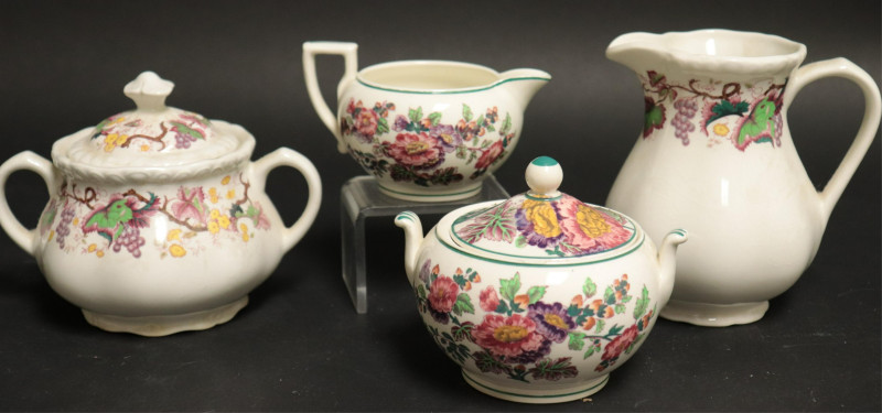 Group Florally Decorated Wedgwood Items