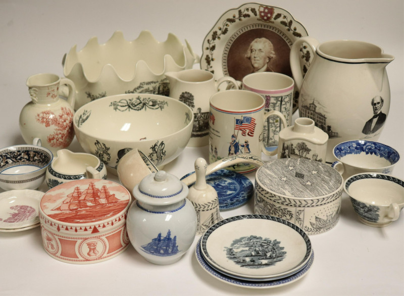 19-pc. lot of Wedgwood Transferware