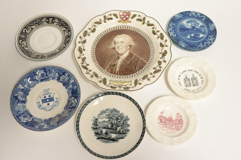 19-pc. lot of Wedgwood Transferware