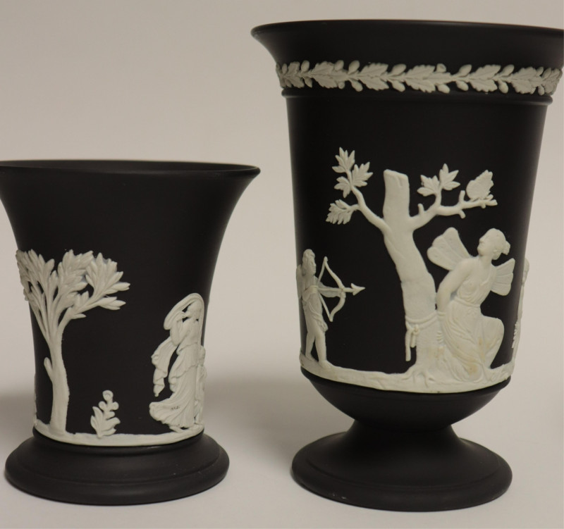 10 Wedgwood Black Basalt Small Items