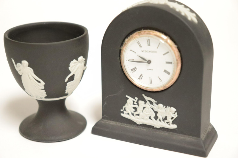 10 Wedgwood Black Basalt Small Items