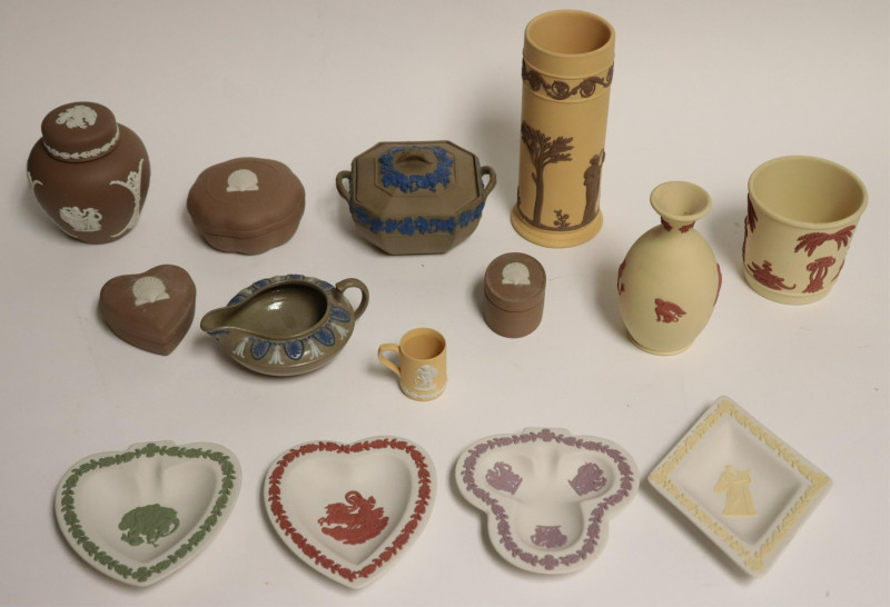 14-pc. Group Wedgwood Jasperware