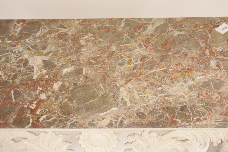 Irish Style White Painted Console