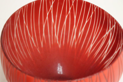 Two Art Glass Bowls