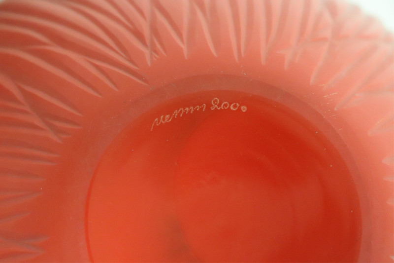 Two Art Glass Bowls
