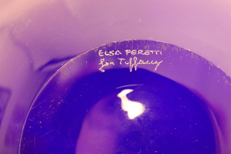 4 Art Glass Bowls, incl. Elsa Peretti for Tiffany