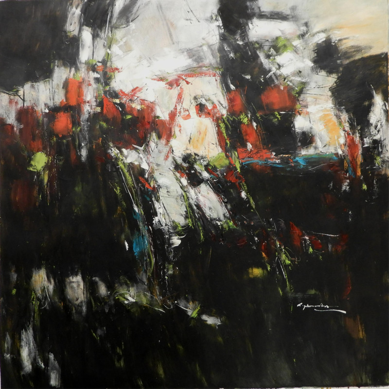 Christian Nesvadba - Abstract la Neige au Soir
