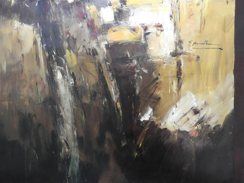 Christian Nesvadba - Tall Warm Tone Abstract