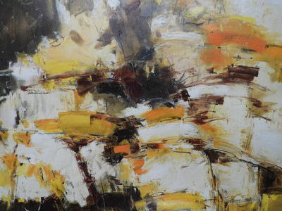 Christian Nesvadba - Tall Warm Tone Abstract