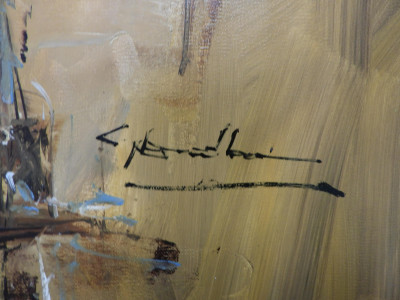 Christian Nesvadba - Tall Warm Tone Abstract