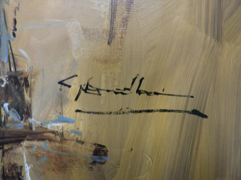 Christian Nesvadba - Tall Warm Tone Abstract
