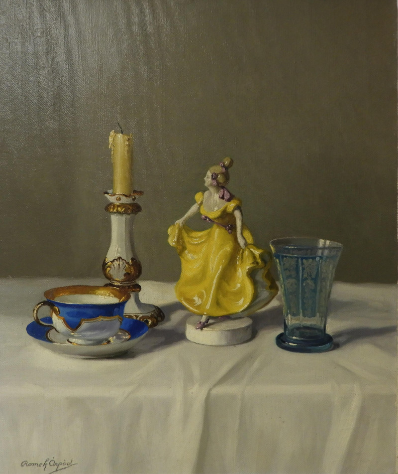 Romek Árpád - Porcelain Still Life