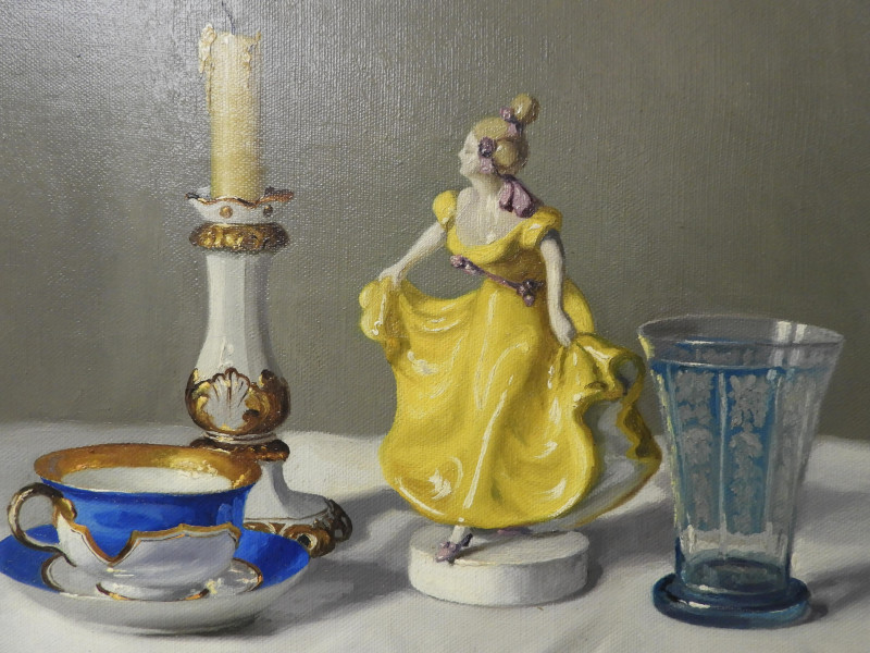 Romek Árpád - Porcelain Still Life