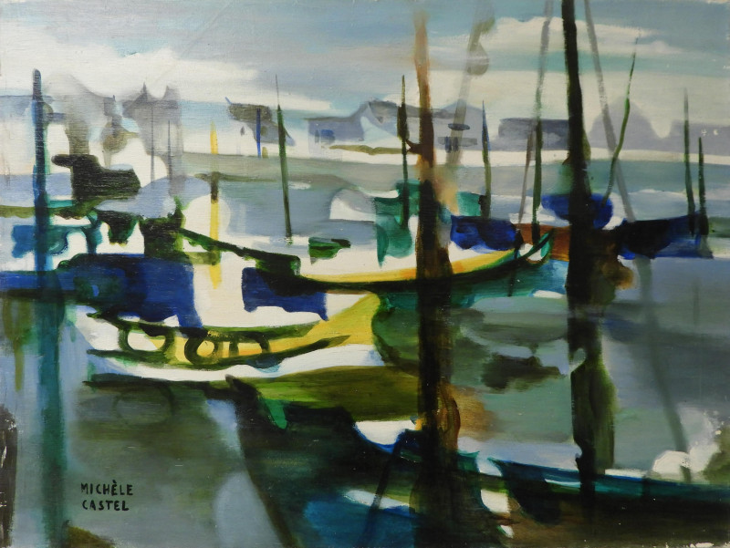 Michele Castel - Impressionist Marina