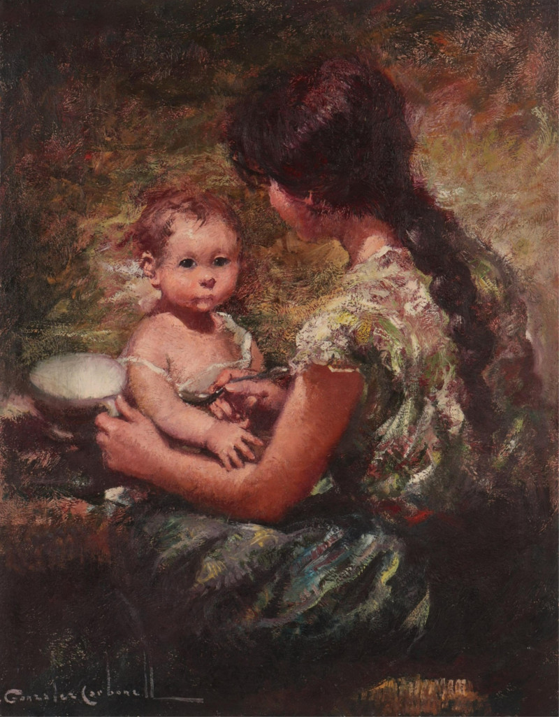 Rosendo Gonzalez Carbonell - Woman &amp; Baby