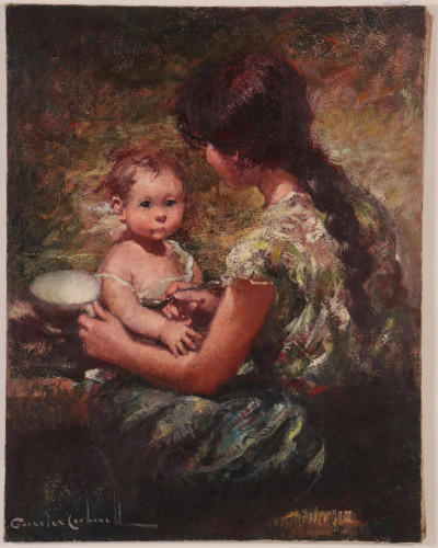 Rosendo Gonzalez Carbonell - Woman &amp; Baby