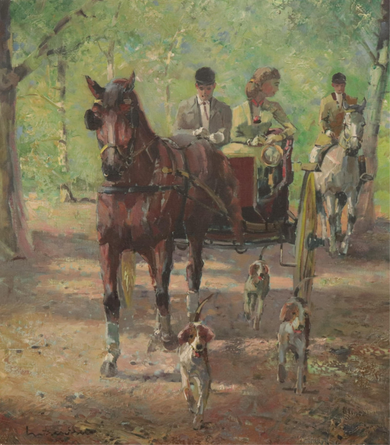 Ludwig Gschossmann - Carriage Ride
