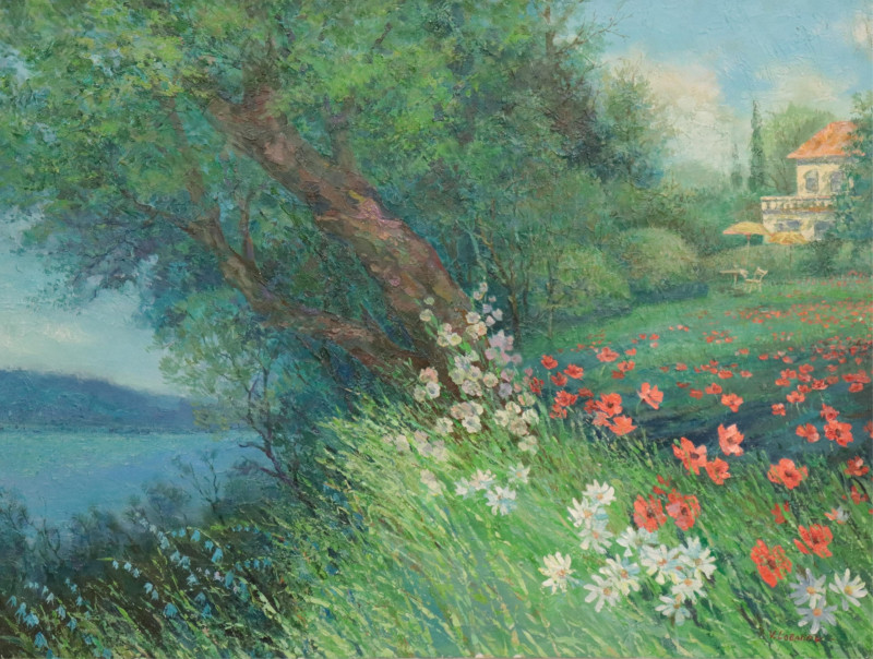 Vladimir Lobanov - Estate on the Lake