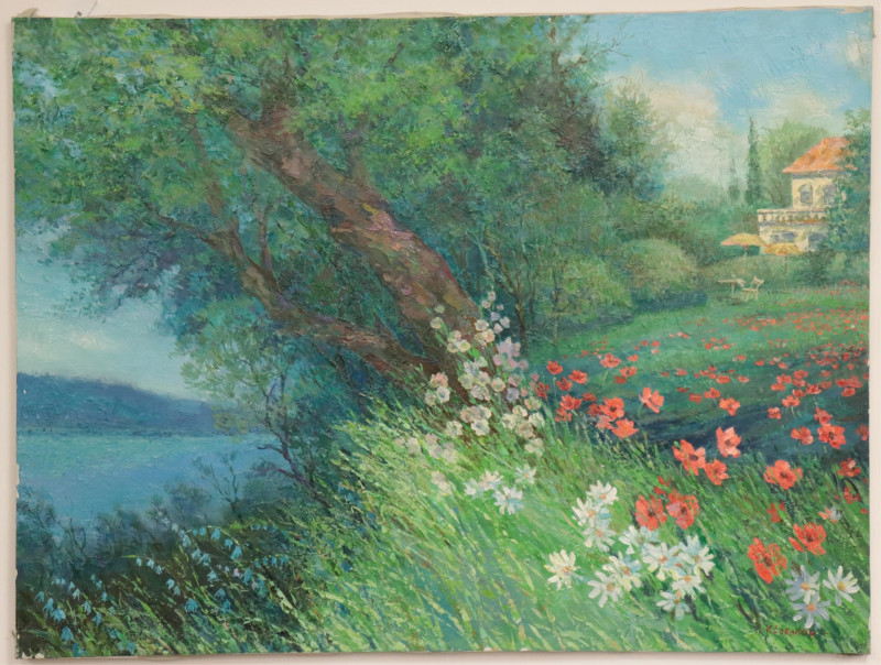 Vladimir Lobanov - Estate on the Lake