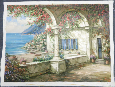 C. Pierre Latour - Italian Coast View