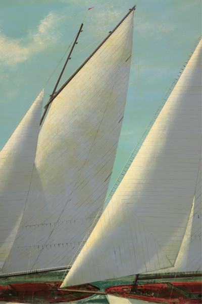 Scott Duncan - Three Racing Catboats
