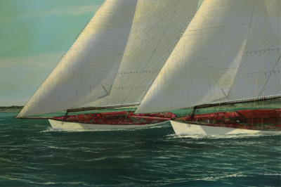 Scott Duncan - Three Racing Catboats