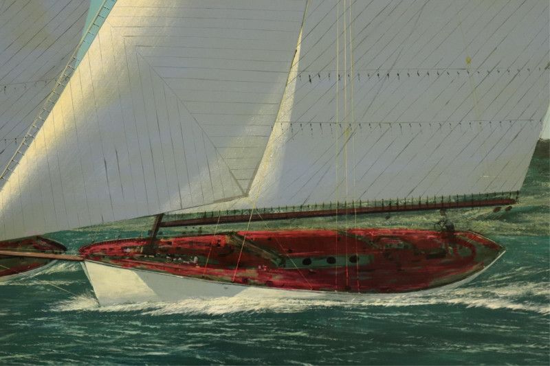 Scott Duncan - Three Racing Catboats