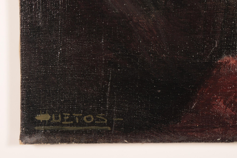 Domingo Huetos - Semi Nude in Elegance