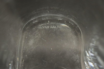 4 Alvar Aalto Glass Vases