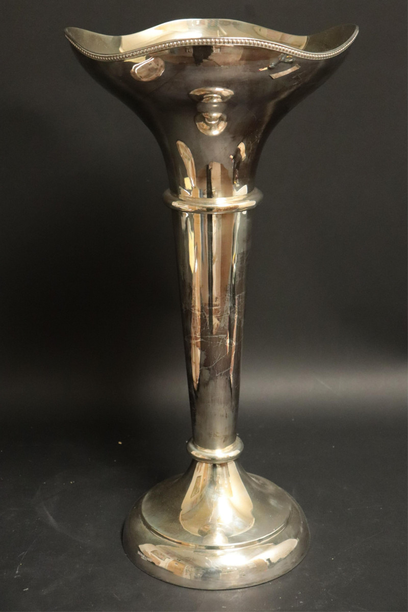 3 Items. Incl Christofle Tray, Goode Vase