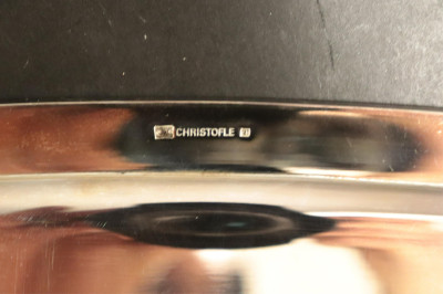 3 Items. Incl Christofle Tray, Goode Vase