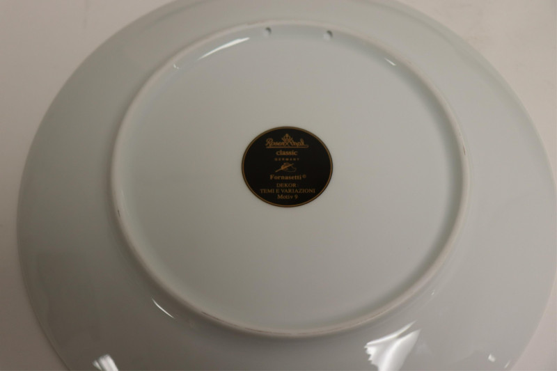 Fornasetti Rosenthal &quot;Temi e Variazioni&quot; Plates