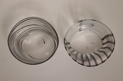 Carlo Moretti 7 Oblong Swirl Tumblers