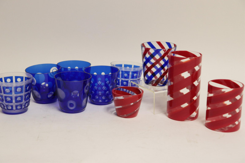 Collection of Murano &amp; Art Glass Glasses