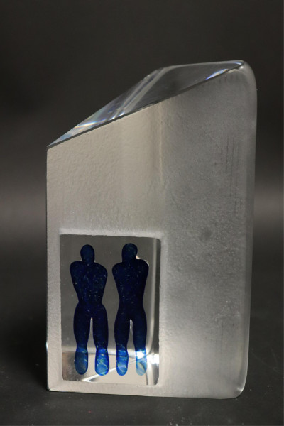 Glass Items, incl. Baccarat, Kosta Boda Sculpture