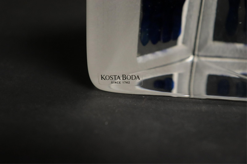 Glass Items, incl. Baccarat, Kosta Boda Sculpture