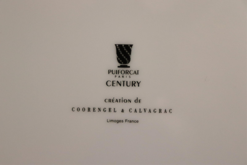 29 Puiforcat Century Porcelain Plates