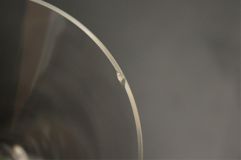 Salviati Etched Clear Glasses