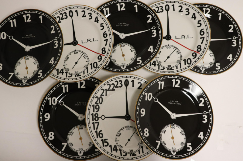 15 Ralph Lauren Pocketwatch Series Porcelain Plate