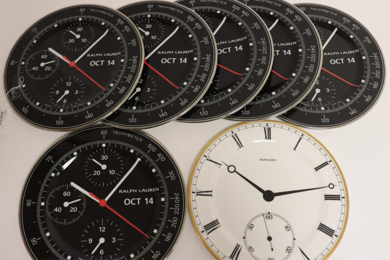 15 Ralph Lauren Pocketwatch Series Porcelain Plate
