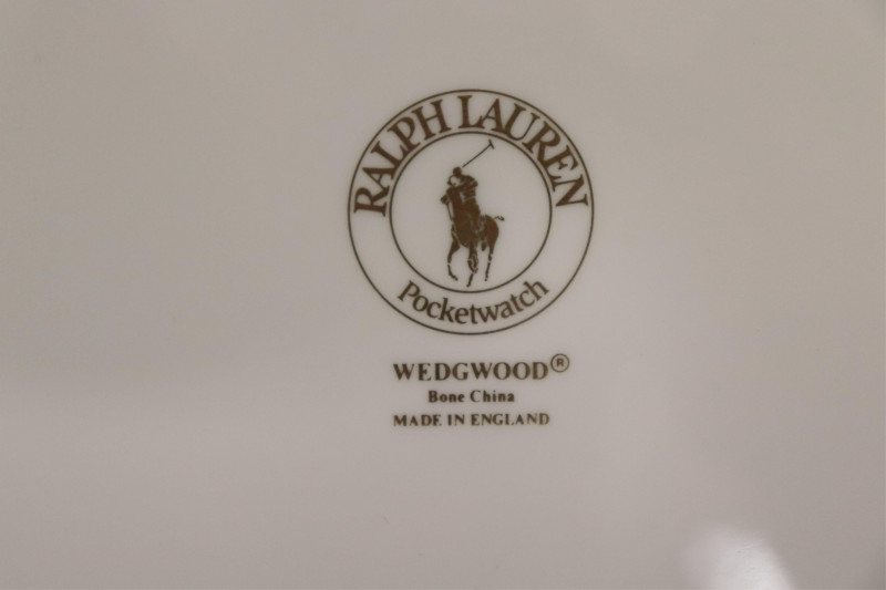 15 Ralph Lauren Pocketwatch Series Porcelain Plate