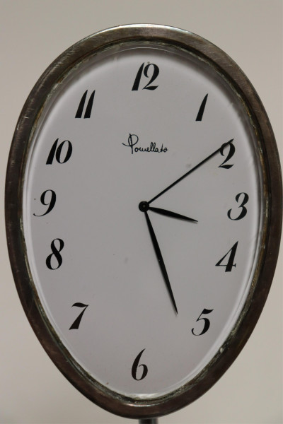 Pomellato Sterling Silver Desk Clock