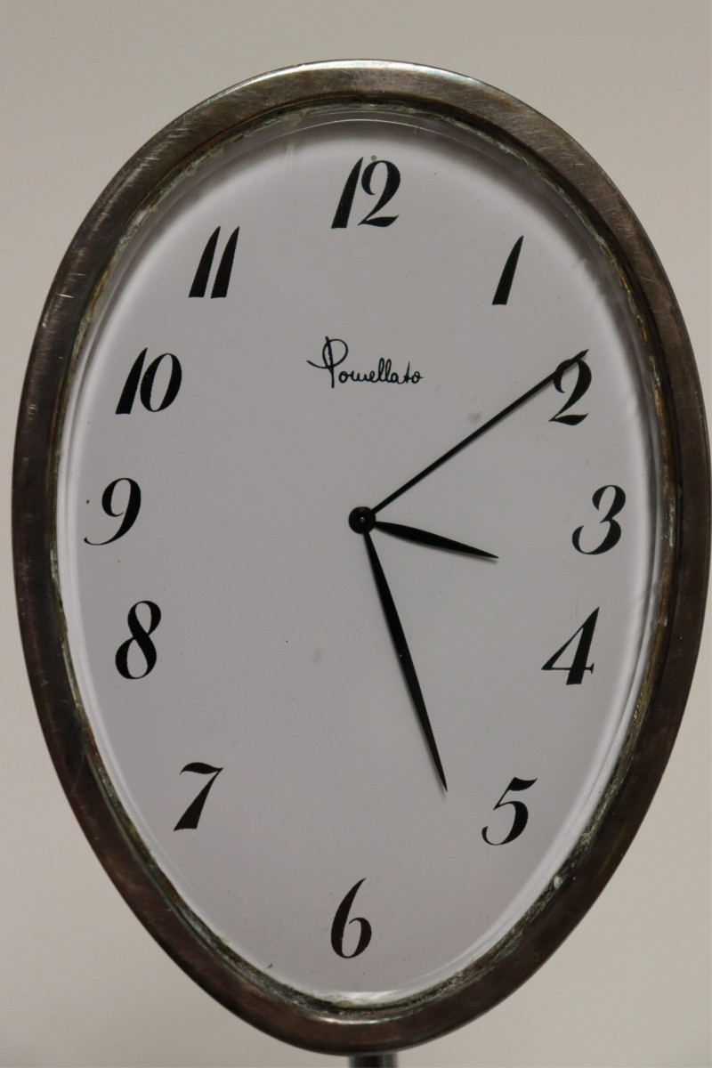 Pomellato Sterling Silver Desk Clock