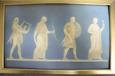 Wedgwood Blue Jasperware Plaque