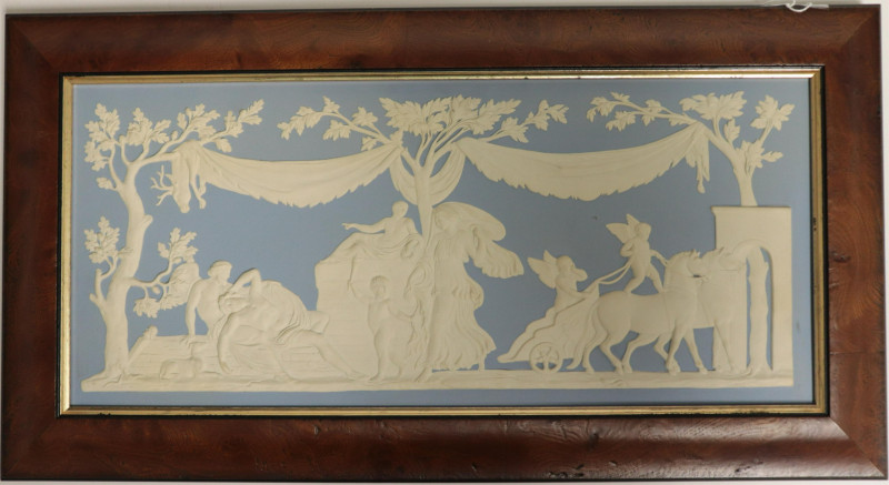 Wedgwood Jasperware Plaque &apos;Selene / Endymion&apos;