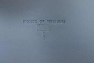Wedgwood Blue Jasperware Plaque &quot;Hercules&quot;