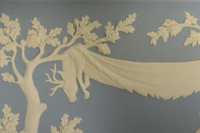 Wedgwood Jasperware Plaque &apos;Selene / Endymion&apos;