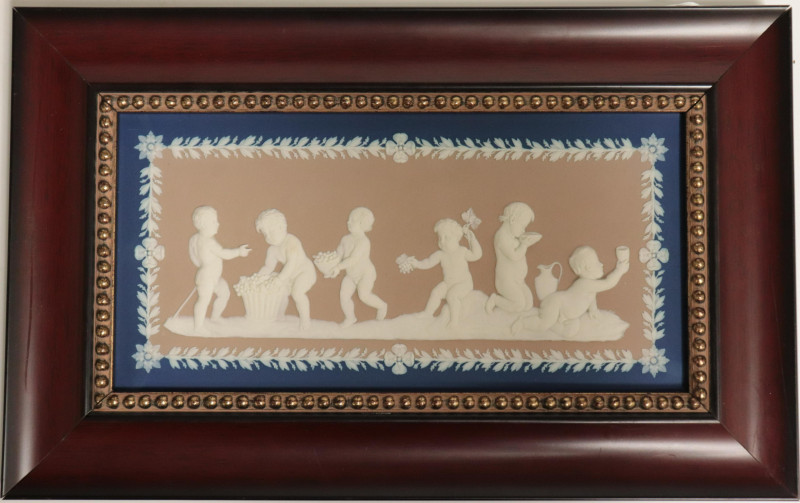 Wedgwood Tri-color Jasper Dip Plaque