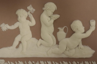 Wedgwood Tri-color Jasper Dip Plaque